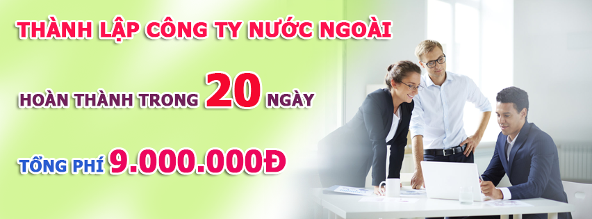 Thành lập công ty vốn nước ngoài