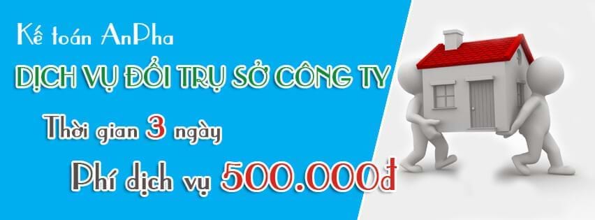 Đổi trụ sở công ty