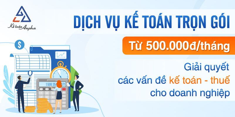 Dịch Vụ Kế Toán (Báo Cáo Thuế) Trọn Gói – Từ 500.000đ/tháng