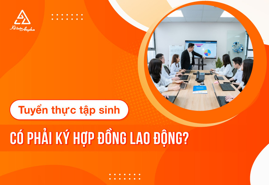Tuyển dụng thực tập sinh có phải ký kết hợp đồng lao động?