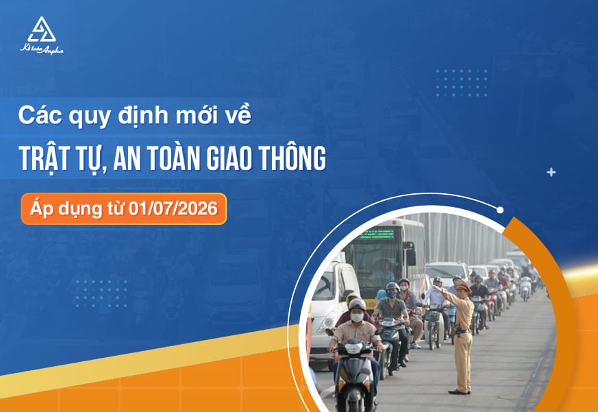 6 quy định mới về giao thông đường bộ áp dụng từ 1/7/2026