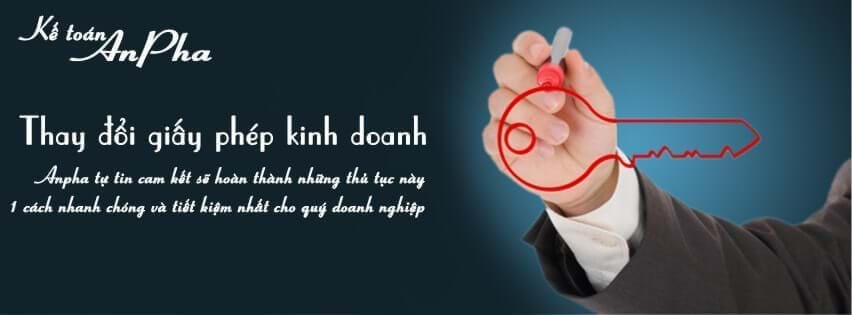 Thay đổi GPKD